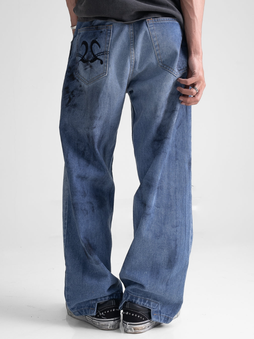 Bleak Denim Distressed