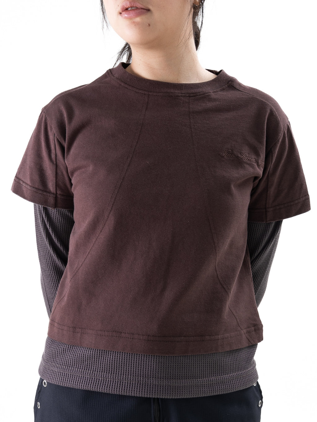 Double Layered Waffle - Ash Purple