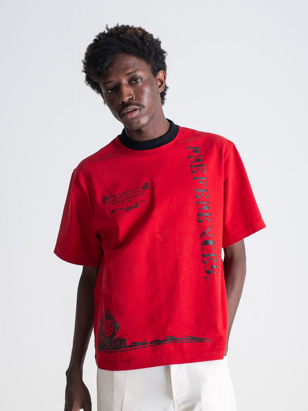 Preferences Tee- Red