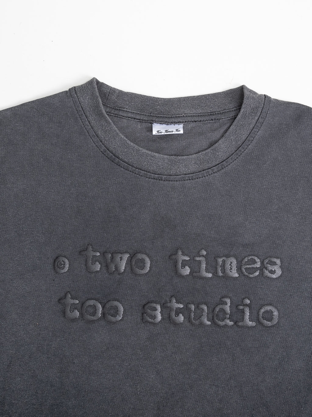 Tanktop Logo Tee - Aged Black