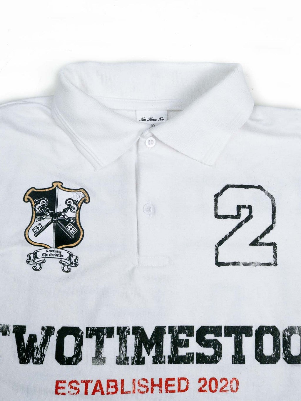 Varsity Polo Tee 02 - White