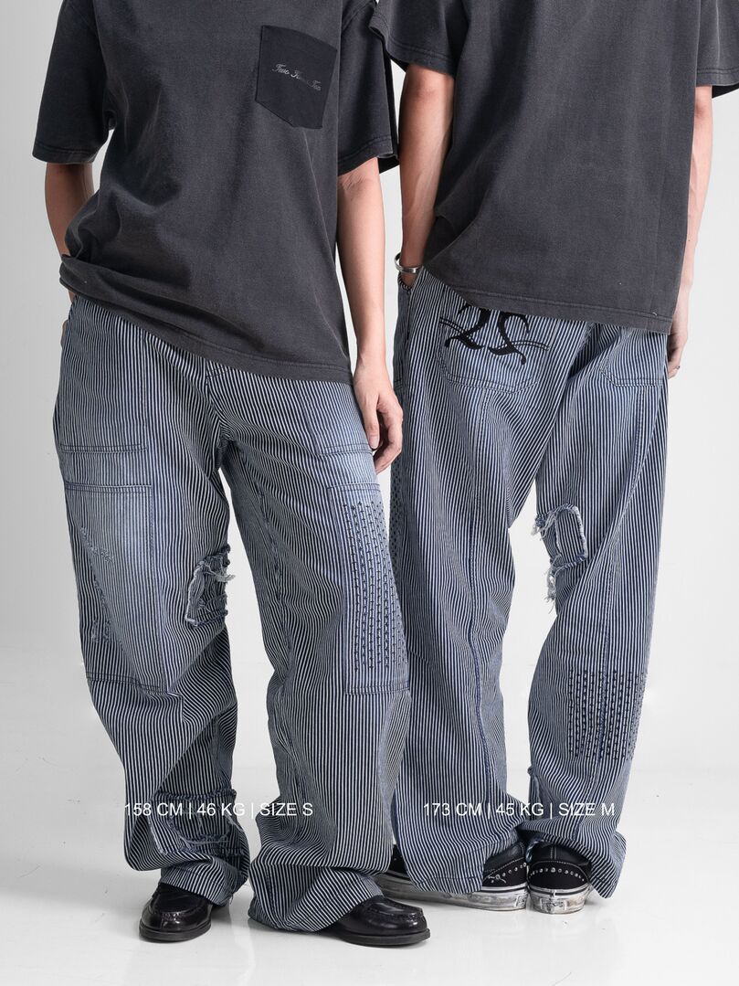 Repaird Hickory Denim “Sashiko”