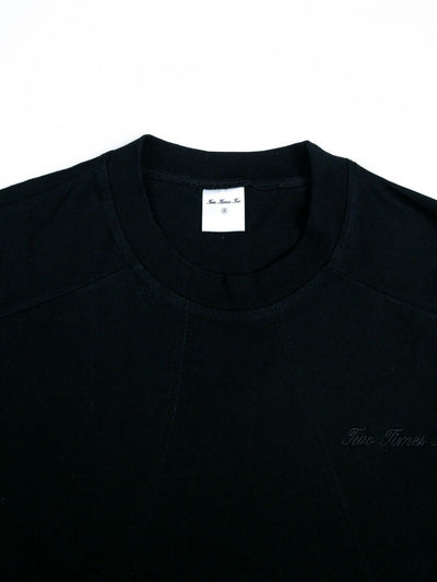 Boxy Daily Tee Jet Black