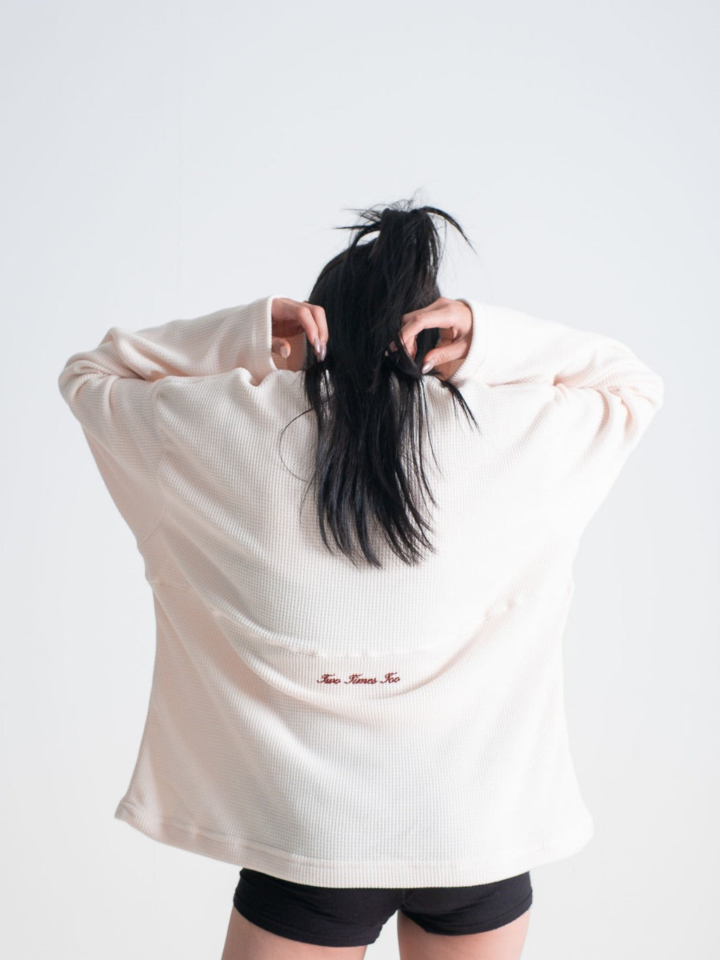 Waffle Longsleeve - Broken White