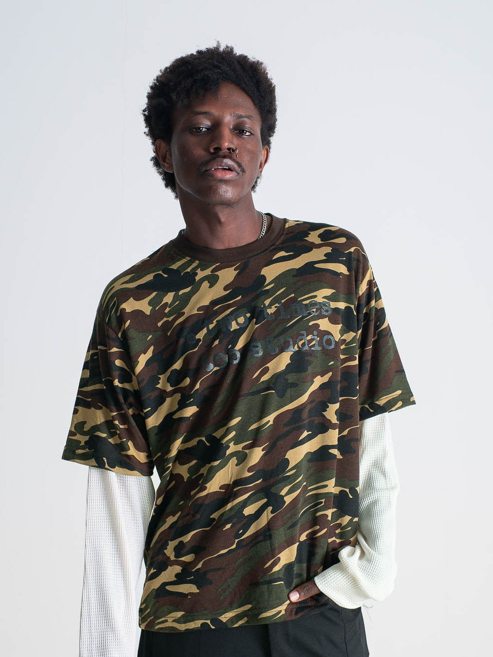 Camo Double Layered Waffle