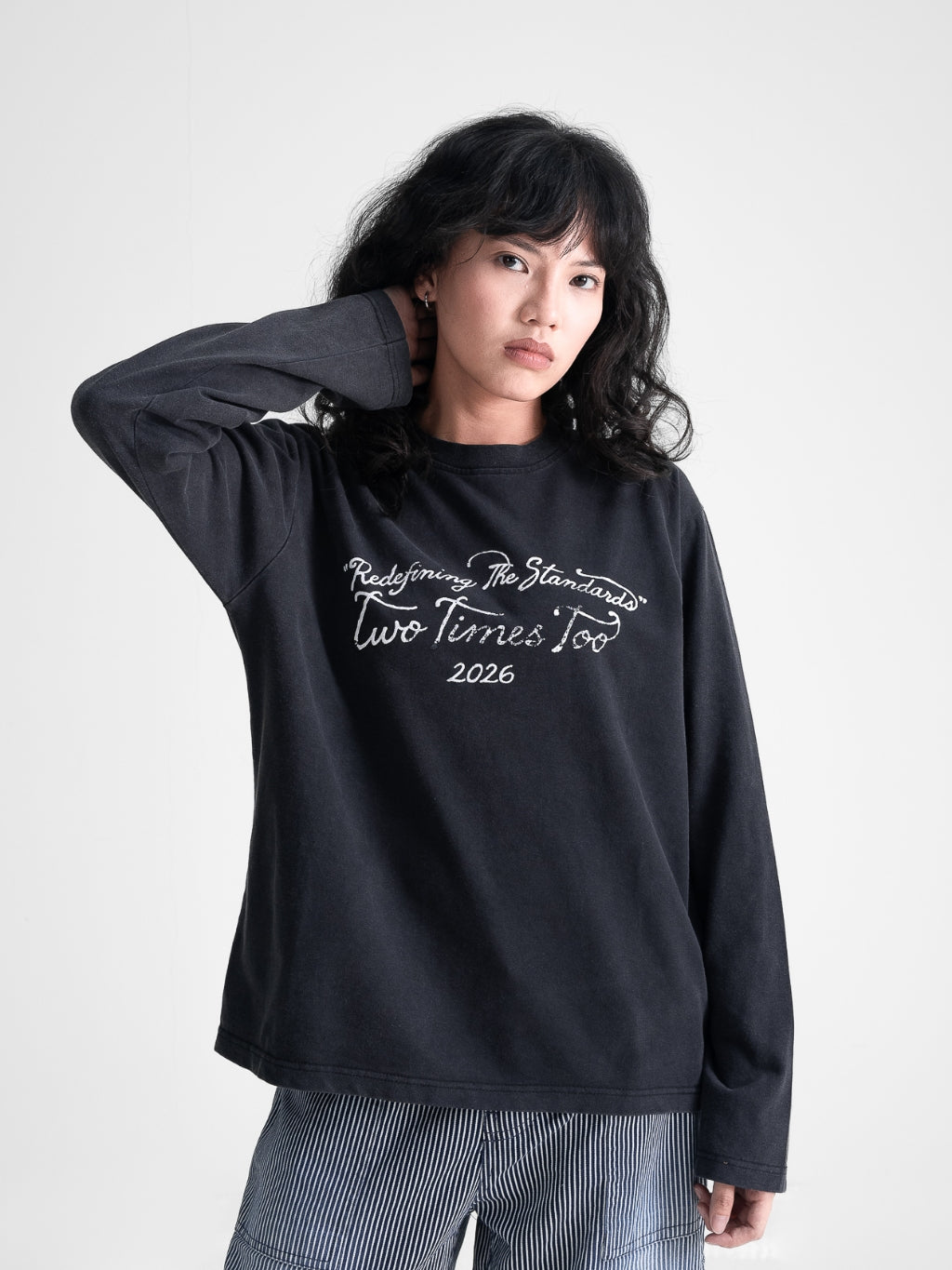 Cursive Tee Longsleeve