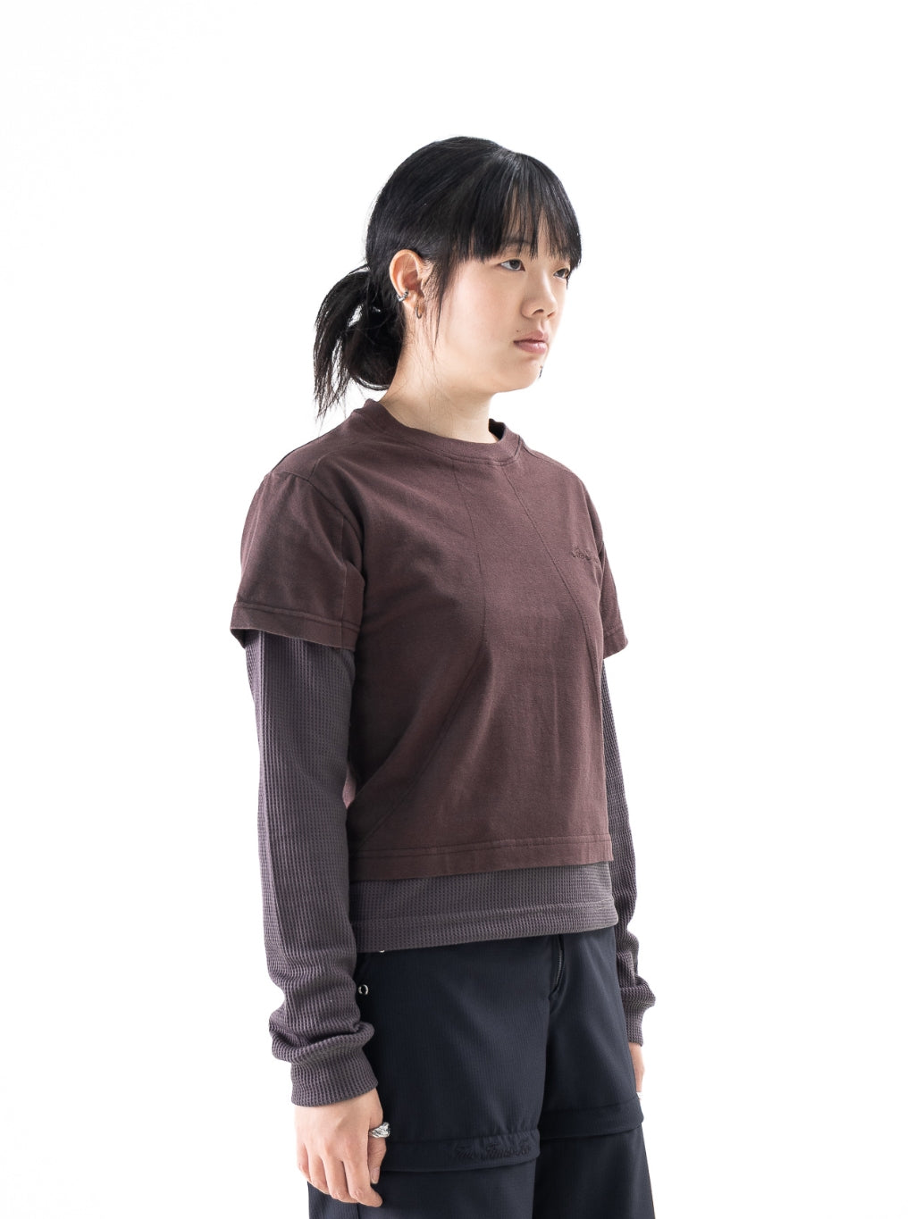 Double Layered Waffle - Ash Purple