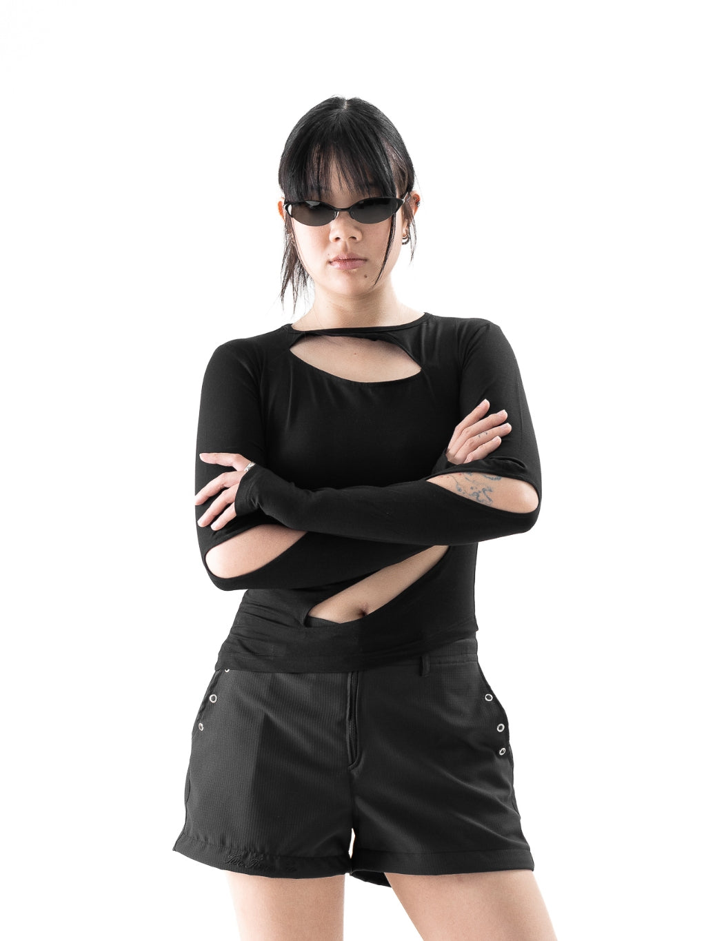 Slit Tencel Longsleeve