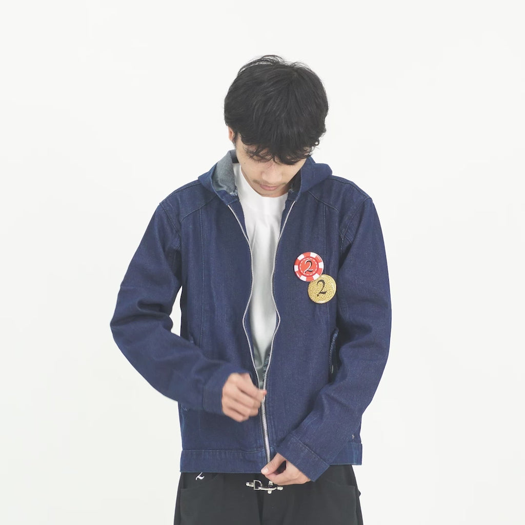 Denim Active Jacket - Raw Blue