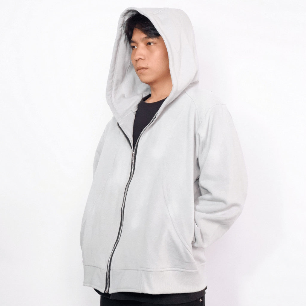 Sun Faded Boxy Zipper Hoodie